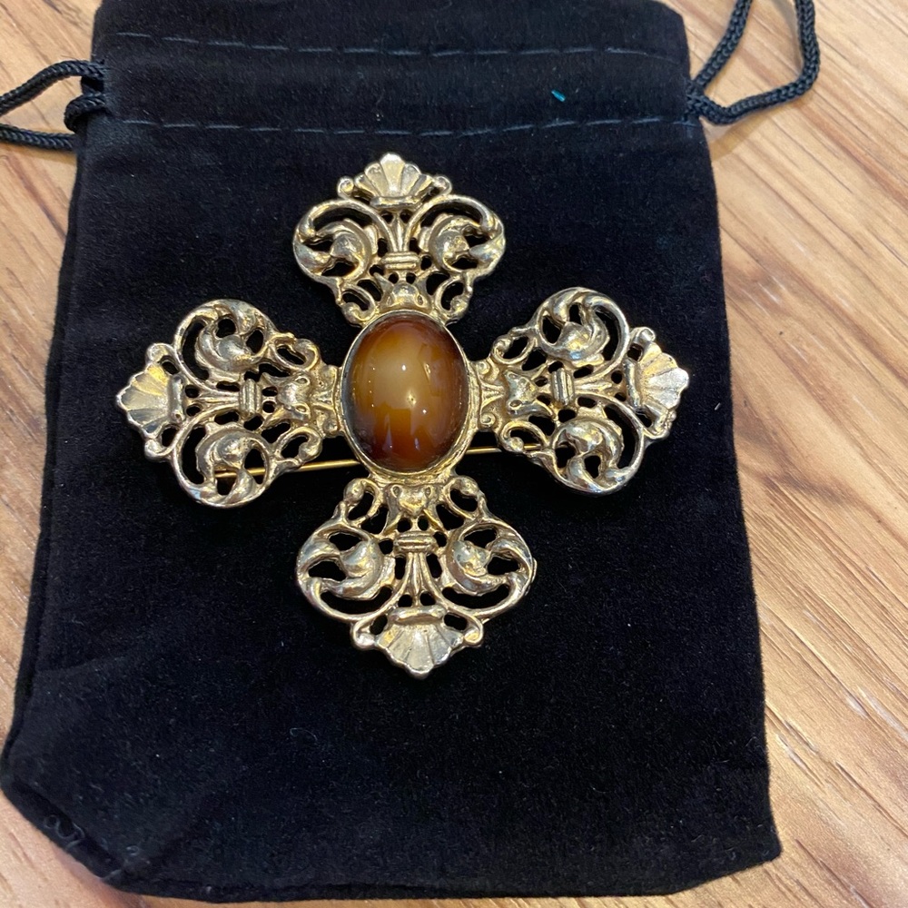 Vintage Accesso Craft NY City Brooch - Picture 1 of 4